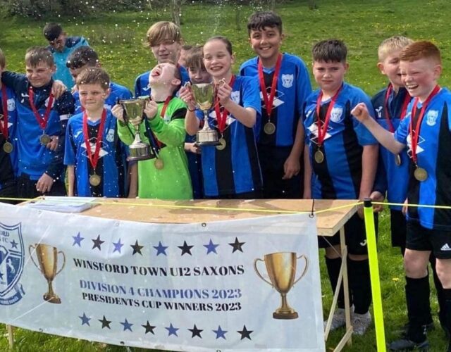 Winsford Town Division 4 champions 2023